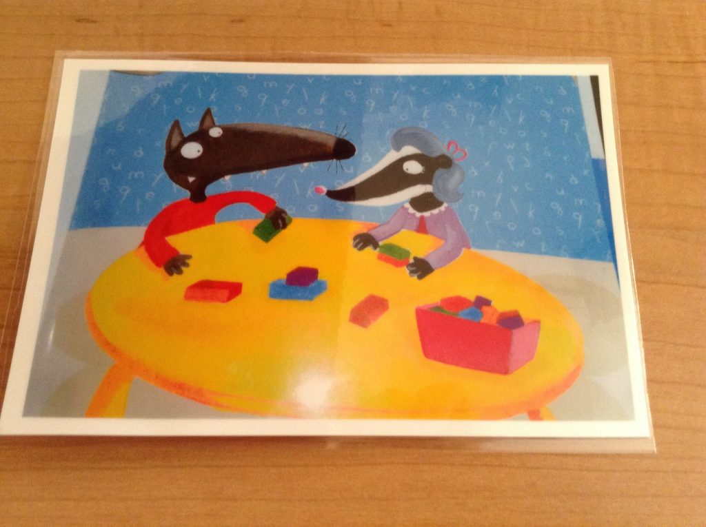 Sac à album P’tit Loup rentre à l’école | La Mater de Vlynette